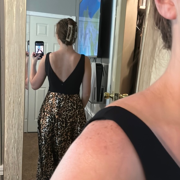 Cheetah Print Dress - Picture 4 of 5